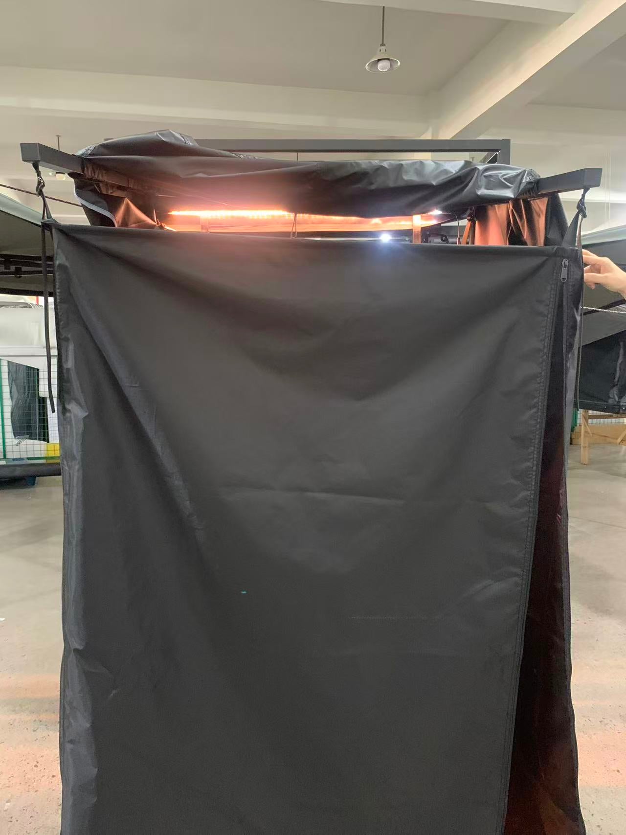 Shower Awning Enclosed