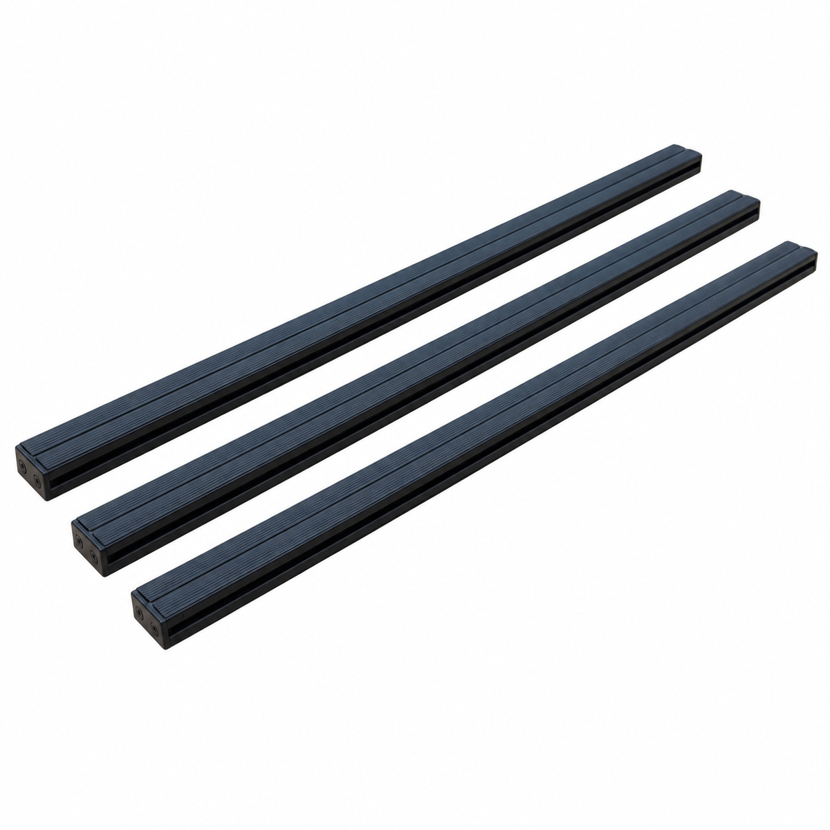 Three 3060 HD cross bars in original proportion on a white background