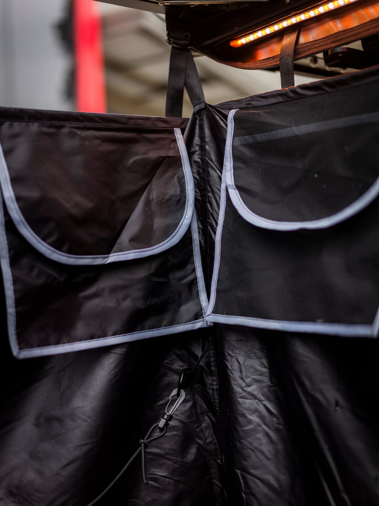 Shower Awning Enclosed