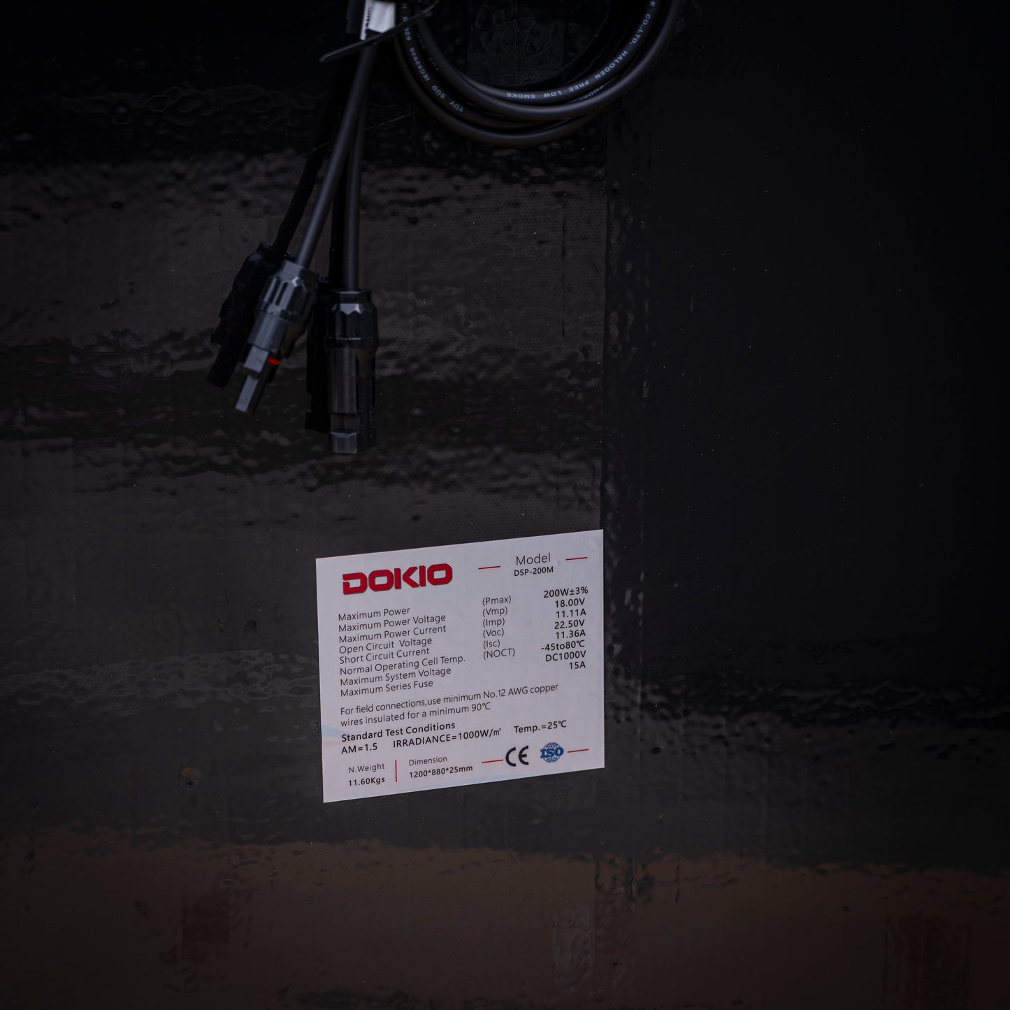 200W Solar Panel (for 1310 and 1360)