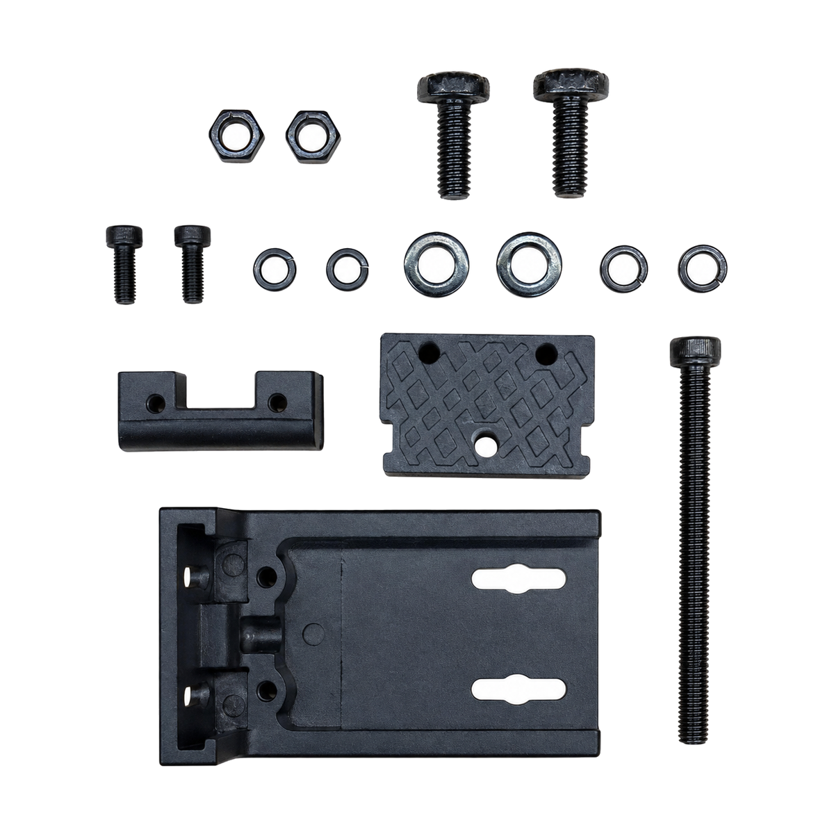 1450 flush-roof-rail cross-bar mounting detail
