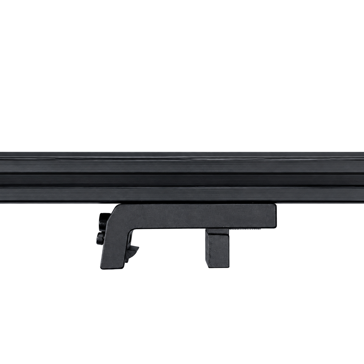 3060 HD crossbar T-slot profile and bracket side view
