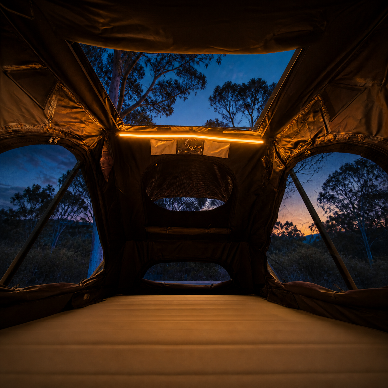 Chapter 1280 Side-Opening Rooftop Tent