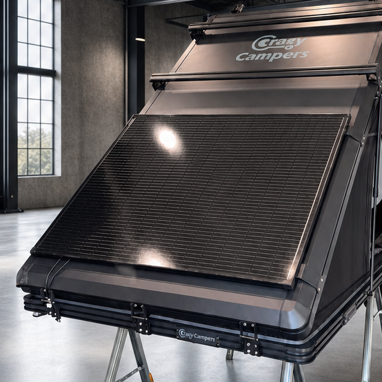 200W Solar Panel & Brackets for 13xx RTTs